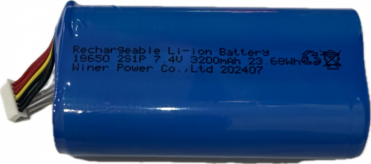 Аккумулятор 18650 7.4V 3200mAh (Winer) для АТОЛ СТБ 5