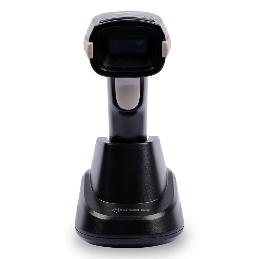 Беспроводной сканер штрих-кода G-Sense IS1408BT-HD 2D Bluetooth с вертикальным кредлом