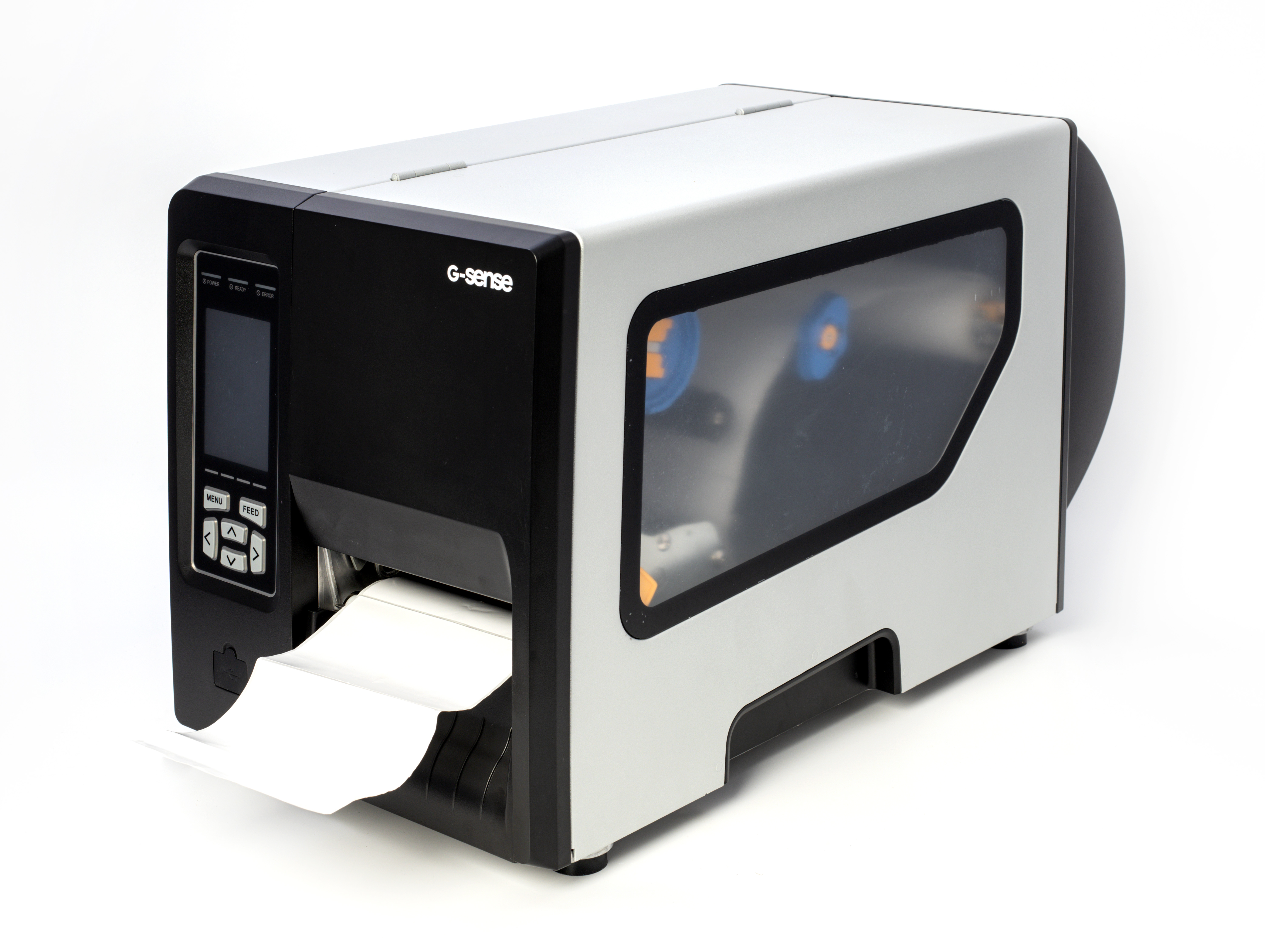 Принтер этикеток G-Sense TT483 PRO (термотрансфер, промышленный, 300 dpi, 4 inch, USB+RS232+LAN)