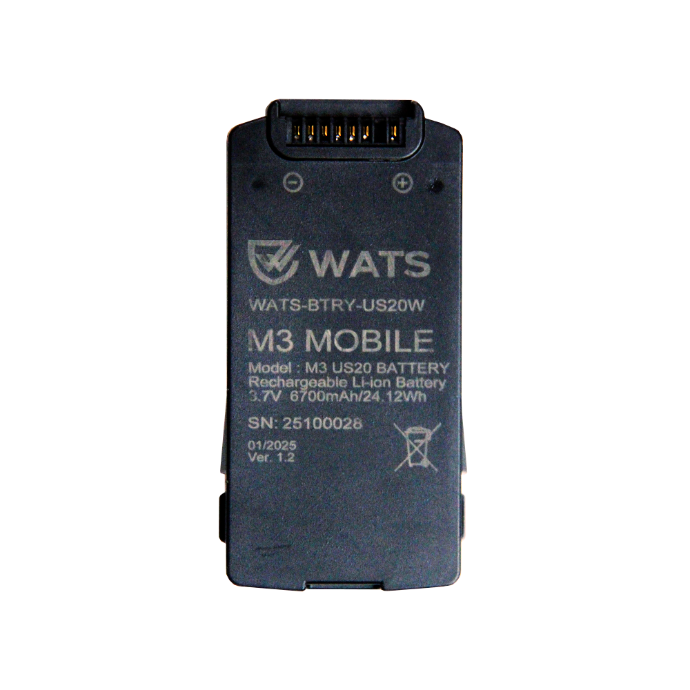 Аккумулятор WATS для ТСД M3 Mobile US20W/US30W, 6700 mAh