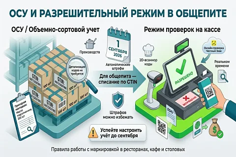 Объемно-сортовой учет и разрешительный режим в общепите: как не запутаться и подготовить бизнес к 2026