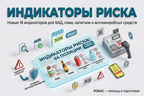 Индикаторы риска маркировки «Честный знак»: перечень расширят до 64 позиций