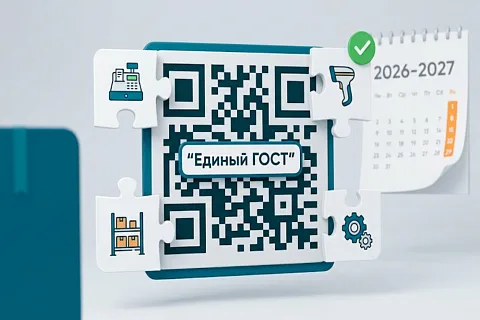 Единый ГОСТ по цифровой маркировке 2026: как унификация упростит работу с «Честным ЗНАКом»