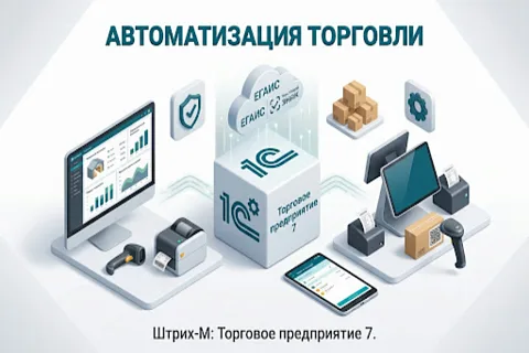 Автоматизация торговли на базе 1С: обзор конфигурации «Штрих-М: Торговое предприятие 7