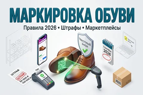 Маркировка обуви в 2026 году: полный гид для розницы, маркетплейсов и производителей