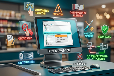 Как отключить сенсорный экран на моноблоке