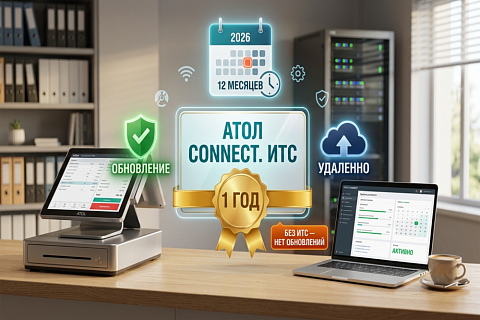 АТОЛ Connect. ИТС на 1 год: для чего нужна лицензия и что будет, если не продлить