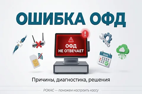 Что делать, если ОФД не отвечает: причины, диагностика и решения для бизнеса в 2026 году