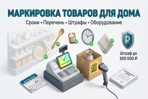 Маркировка товаров для дома и интерьера в 2026: полный гид для бизнеса