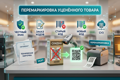Перемаркировка уценённого товара в Честном знаке: когда нужна техническая карточка и как всё оформить