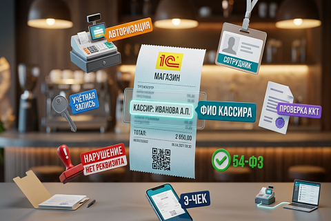 ФИО кассира в чеке: почему его отсутствие — это нарушение, а не мелочь