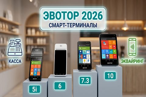 Смарт-терминал Эвотор